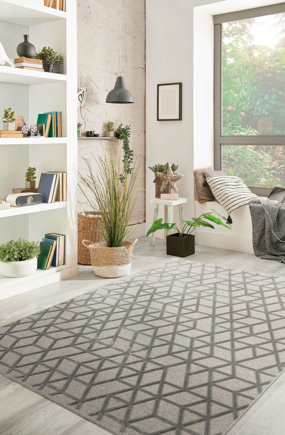 Acsento Chiara 826 Off White Beige 160x230 cm interior