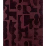 Brink Campman Mural Burgundy 121100 1
