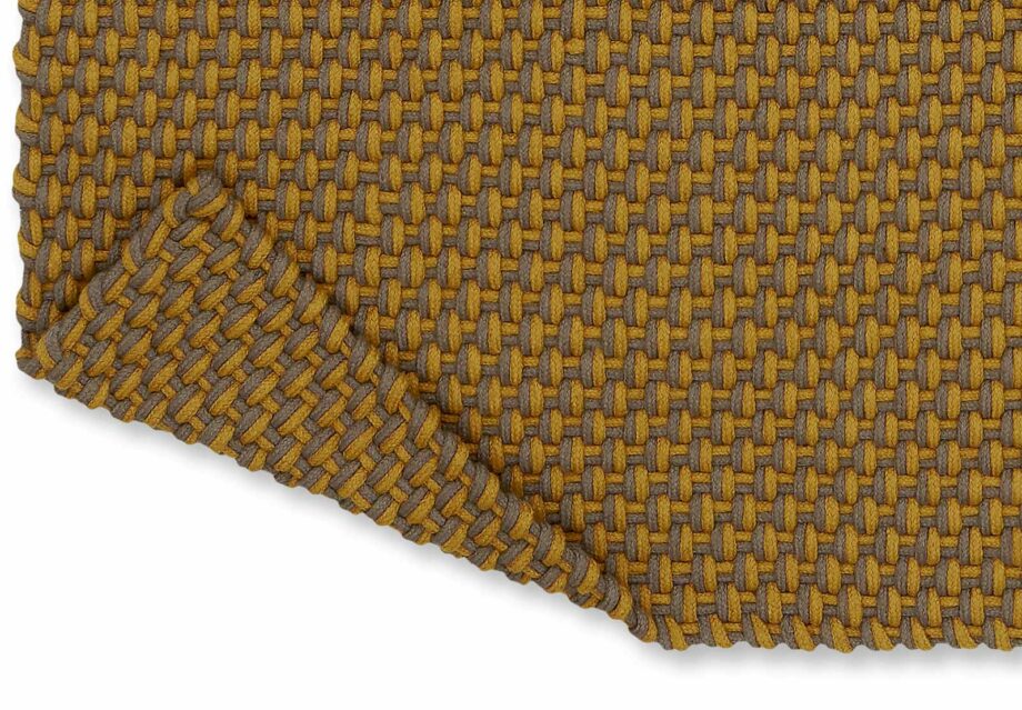 Brink Campman Outdoor Lace Golden Mustard Grey Taupe 497217 F