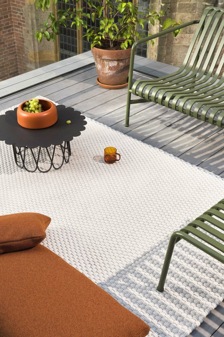 Brink Campman Outdoor Lace White Sand 497009 interior 5