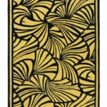 Florence Broadhurst Japanese Fans Gold 039305