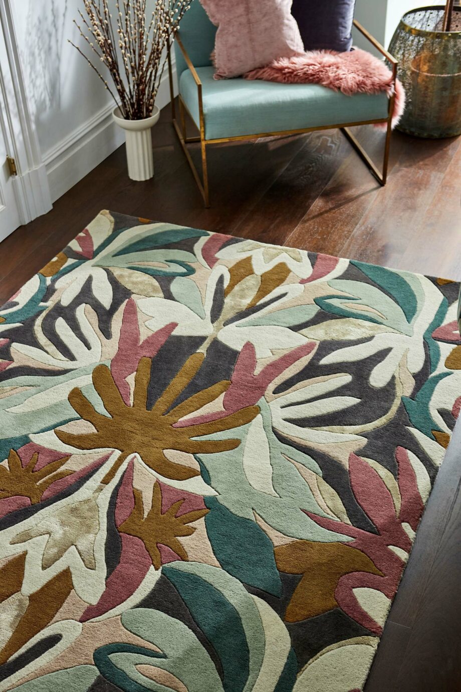 Harlequin Melora Positano Succulent Gold 142702 interior 1