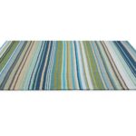 Harlequin Outdoor Spectro Stripes Emerald Marine Rust 442108 D