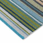 Harlequin Outdoor Spectro Stripes Emerald Marine Rust 442108 E