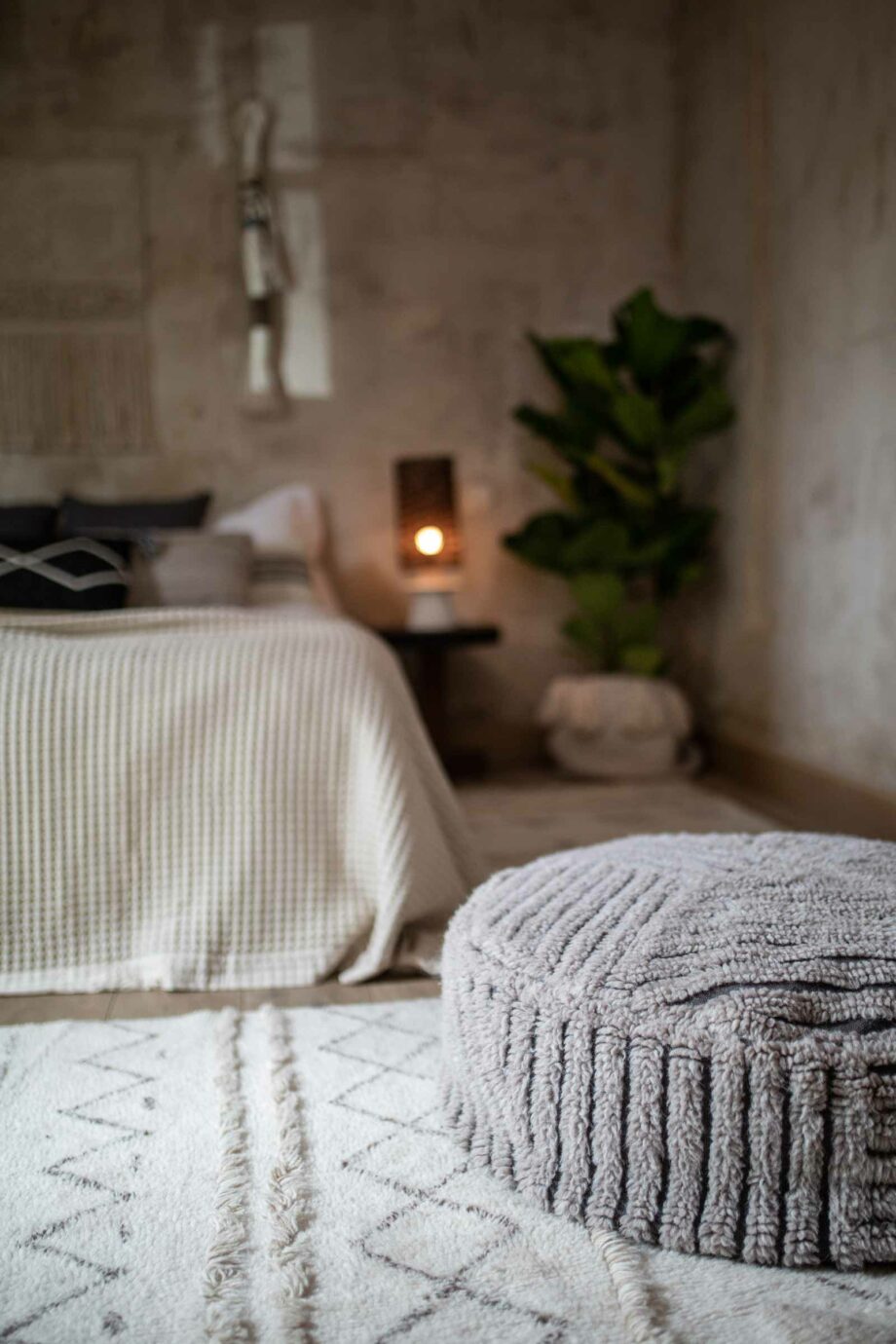 Lorena Canals Woolable Pouffe Fields WO P FIELDS 12