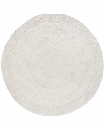 Lorena Canals Woolable carpet Arctic Circle Sheep White Round WO ARCTIC WH 1