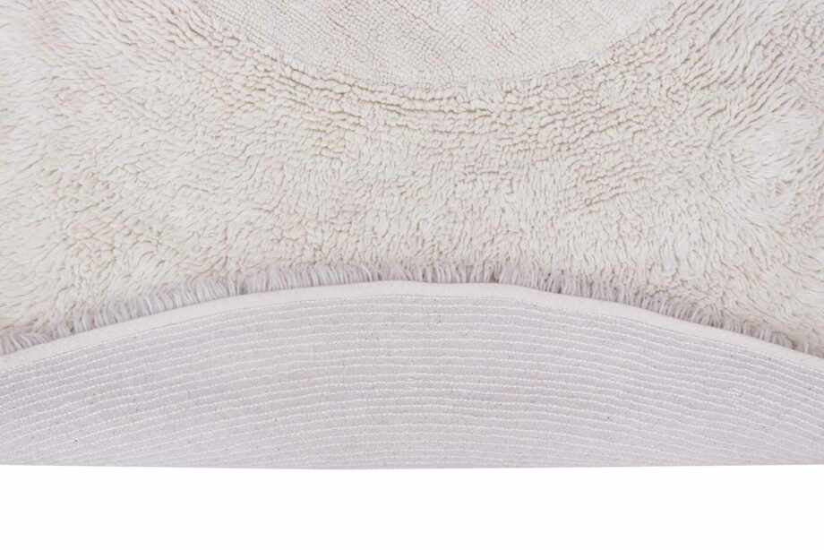 Lorena Canals Woolable carpet Arctic Circle Sheep White Round WO ARCTIC WH 3