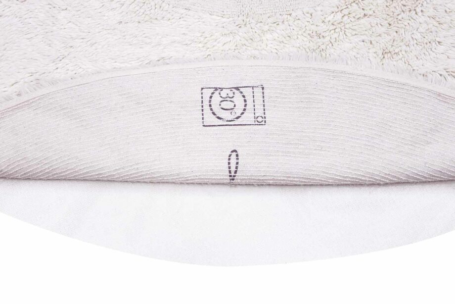 Lorena Canals Woolable carpet Arctic Circle Sheep White Round WO ARCTIC WH 7