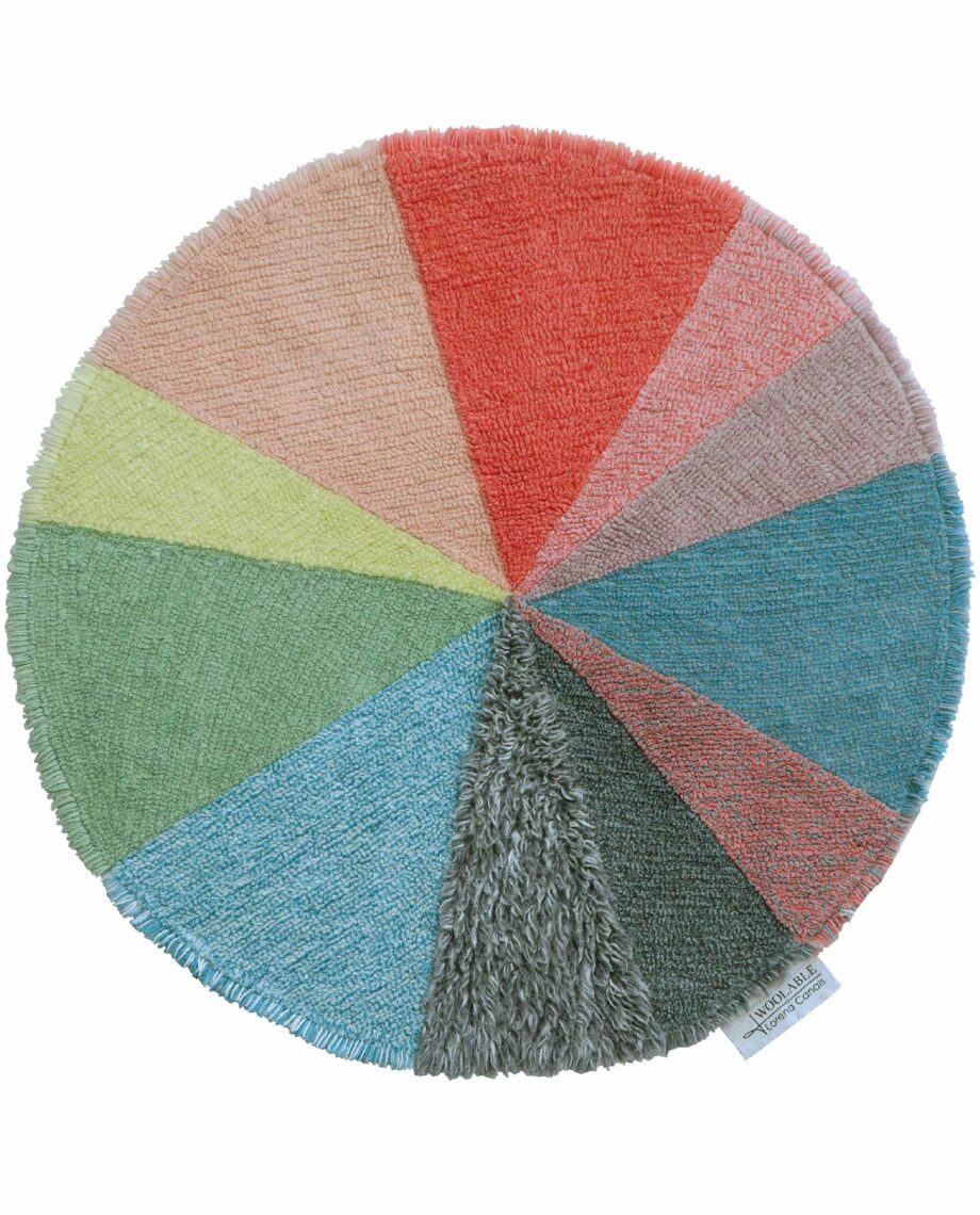 Lorena Canals Woolable carpet Pie Chart WO PIE RS 1