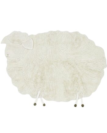 Lorena Canals Woolable carpet Pink Nose Sheep WO PINOSE 1