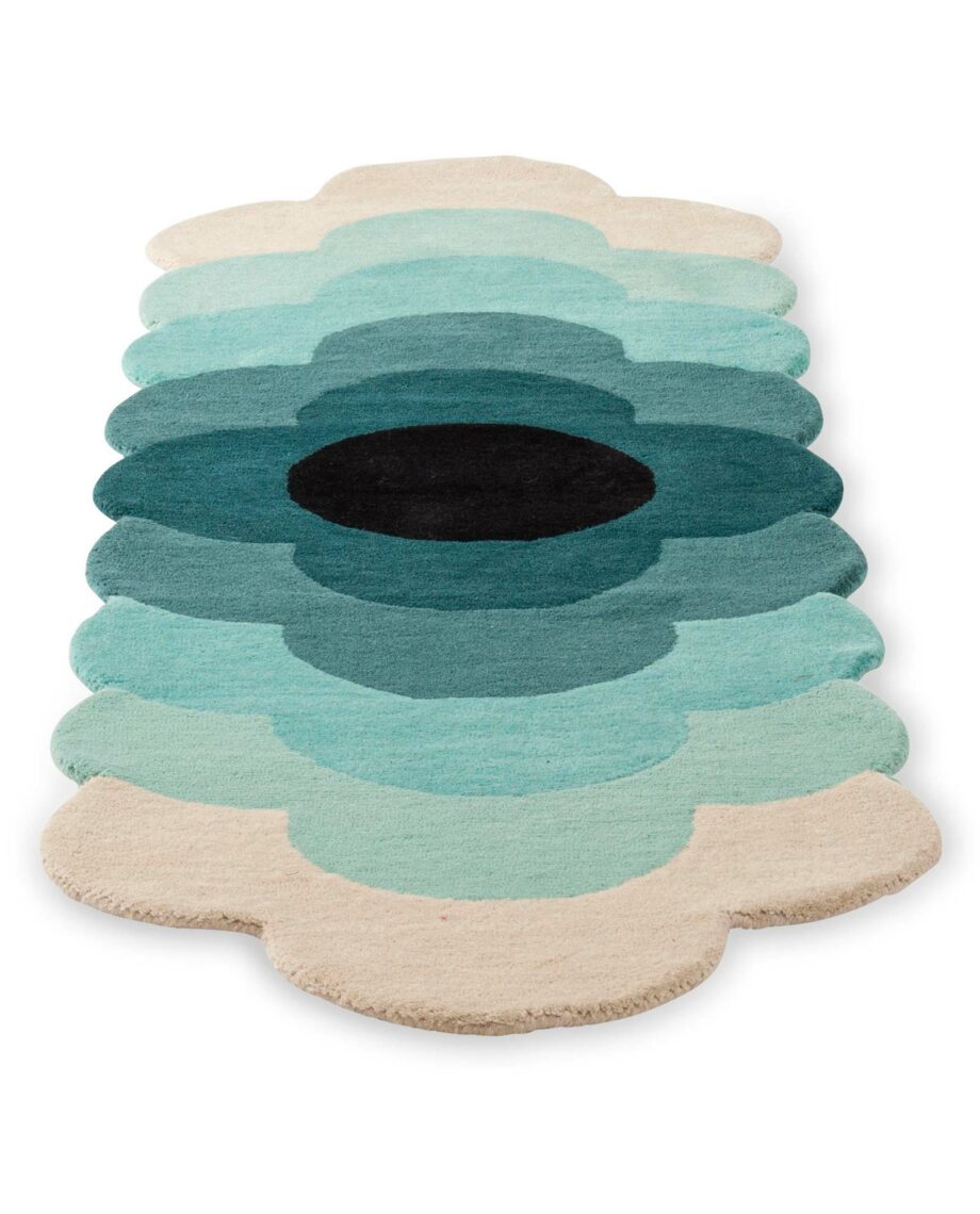 Orla Kiely Optical Flower Teal 061207 D