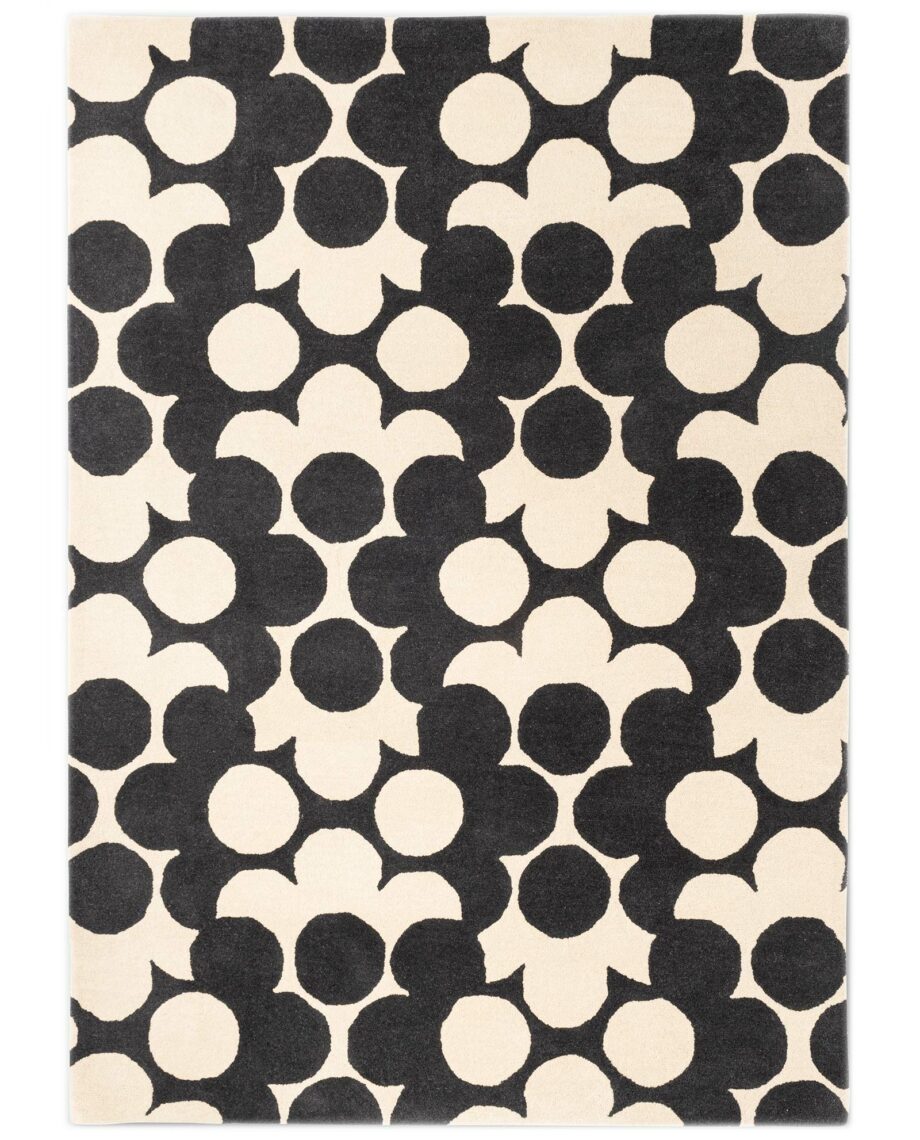 Orla Kiely Puzzle Flower Slate 060905 1