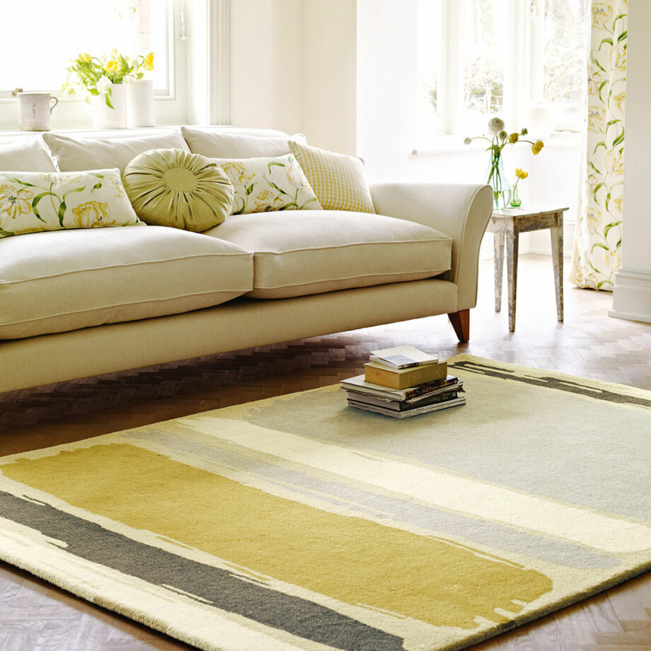 Sanderson Abstract Linden Silver 45401 interior