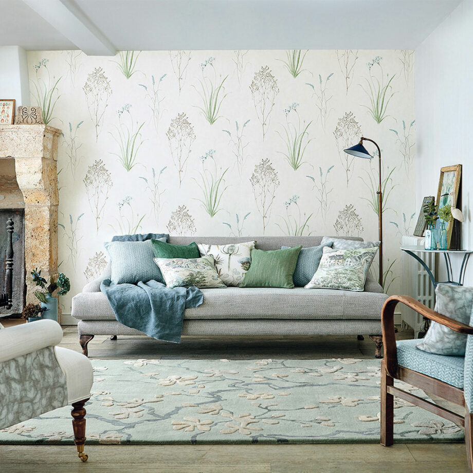 Sanderson Anthea China Blue 47107 interior