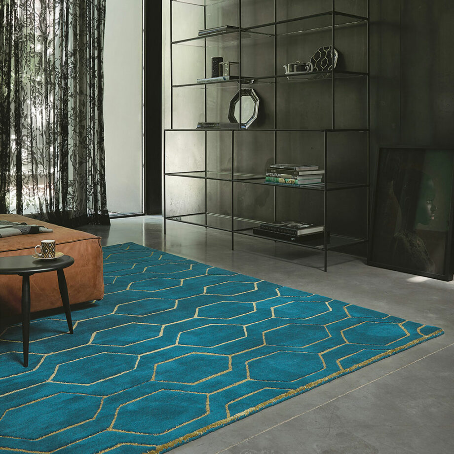 Wedgwood Arris Teal 37307 interior