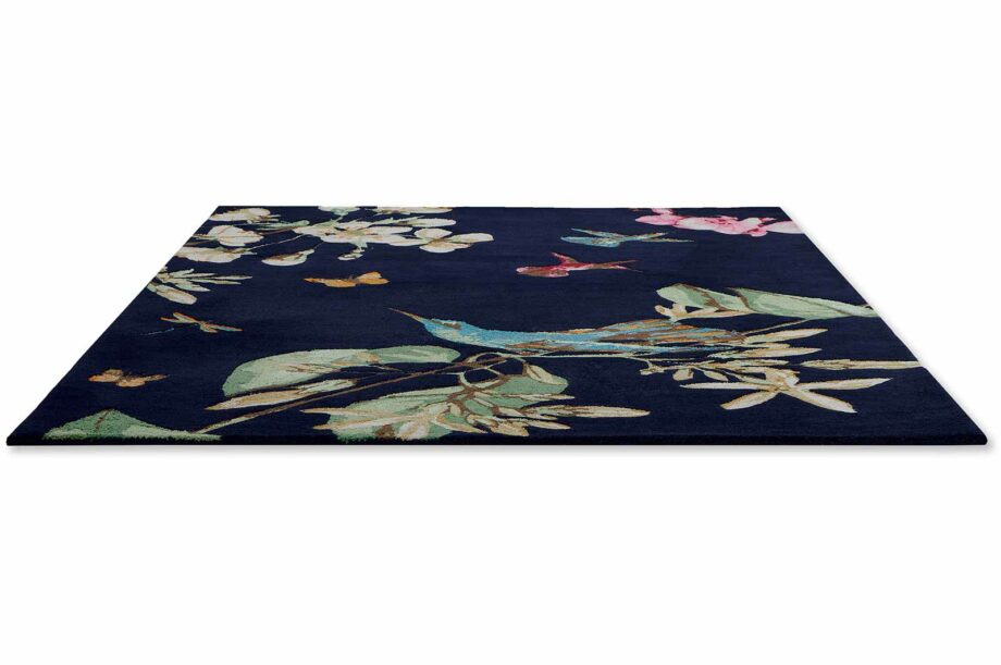 Wedgwood Hummingbird Navy 037818 D