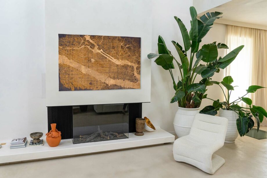 Louis De Poortere tapijt Cities New York 9315 Gatsby Gold interior 1