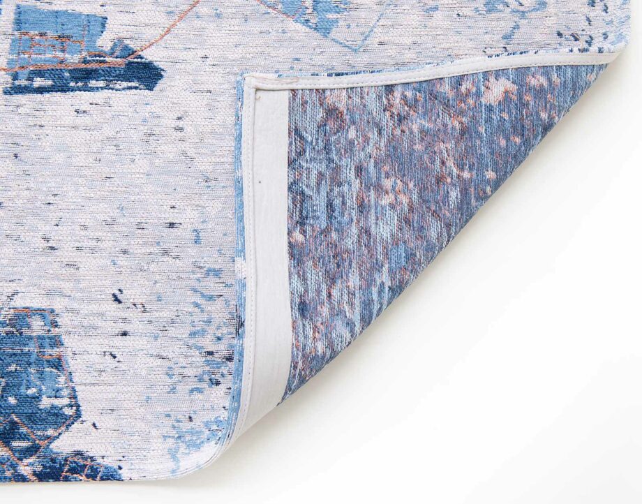Louis De Poortere tapijt Cities Tokyo 9314 Conductive Blue back