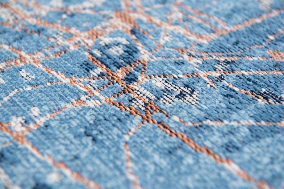 Louis De Poortere tapijt Cities Tokyo 9314 Conductive Blue zoom 1