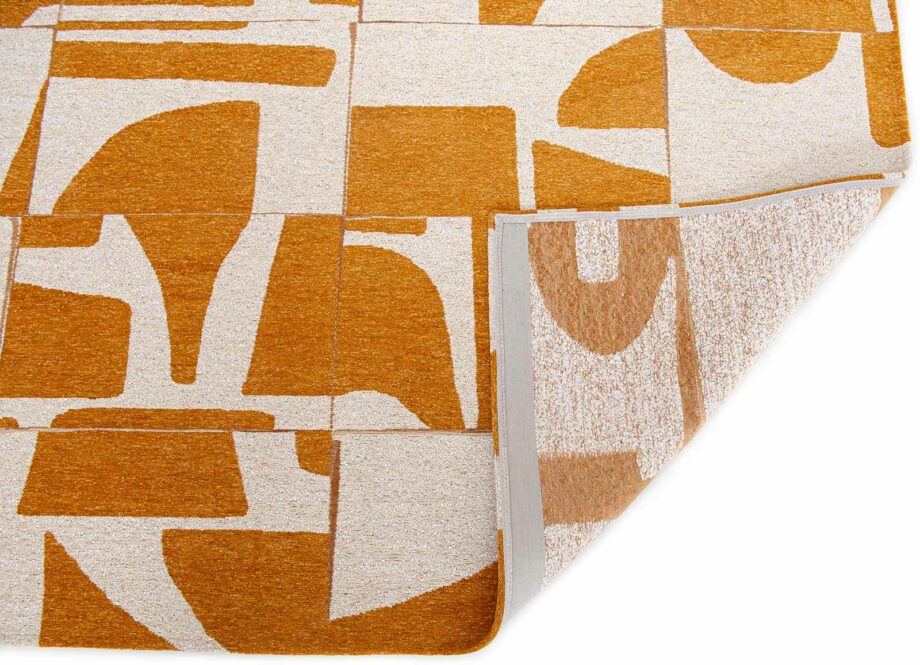 Louis De Poortere tapijt Craft Papercut 9367 Curry back