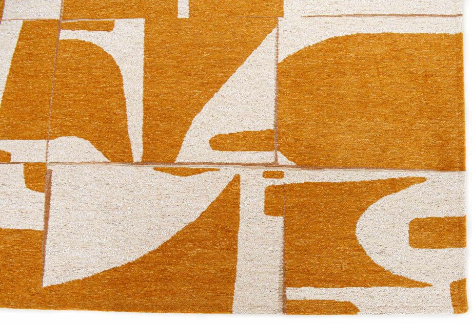 Louis De Poortere tapijt Craft Papercut 9367 Curry corner