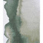 Louis De Poortere Teppich, Meditation Palm Green 9331, Lagoon design