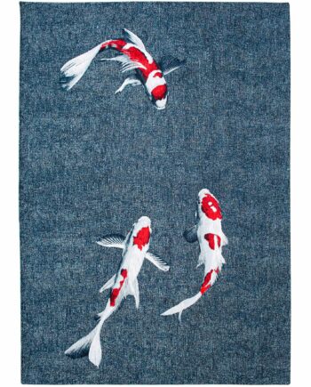 Louis De Poortere tapijt Pop 9390 Japanese Pond