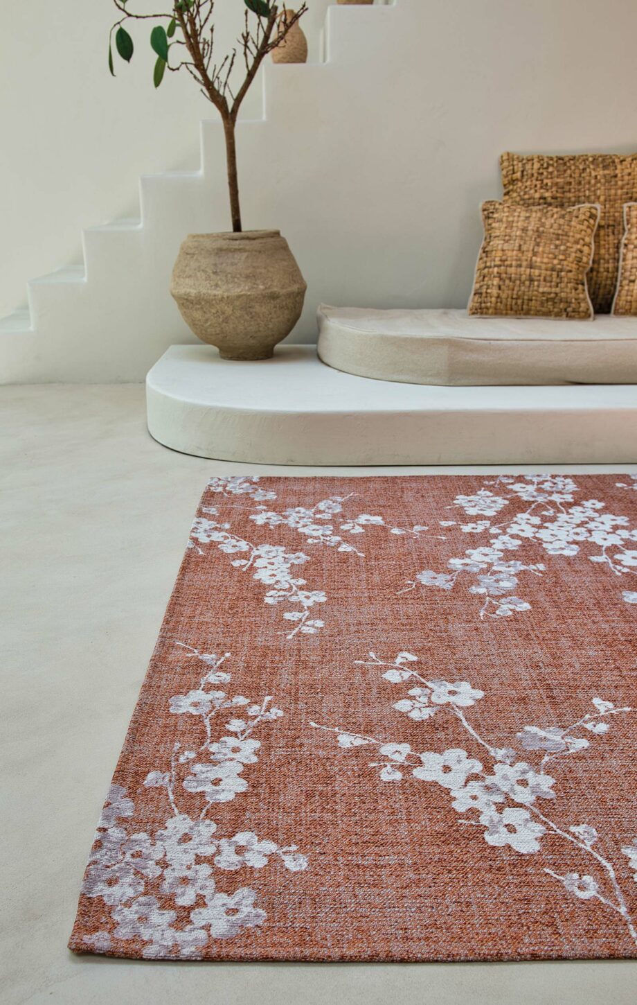 Louis De Poortere tapijt Sakura 9371 Copper Pink interior 1