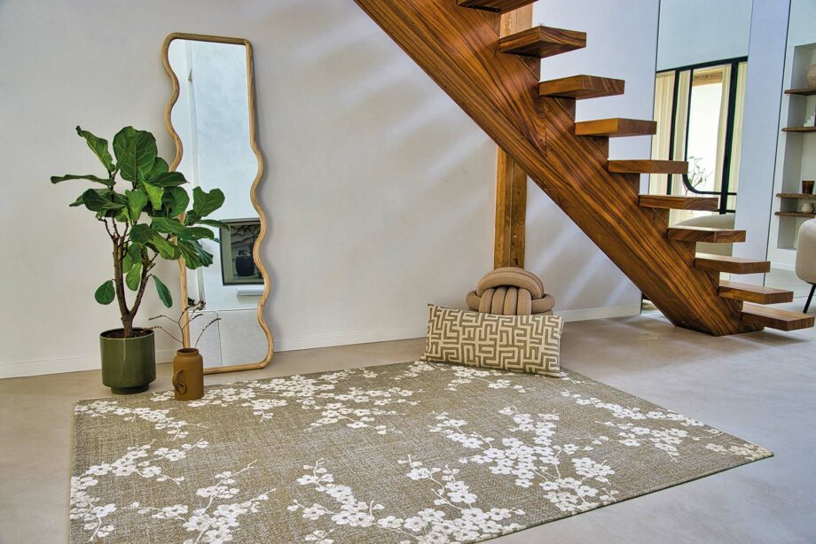 Louis De Poortere tapijt Sakura 9372 Wet Garden interior 1