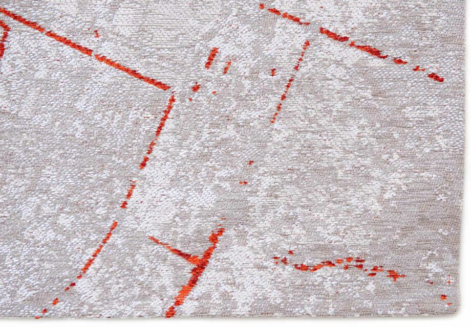 Louis De Poortere rug Cities Amsterdam 9323 Orange Cut corner