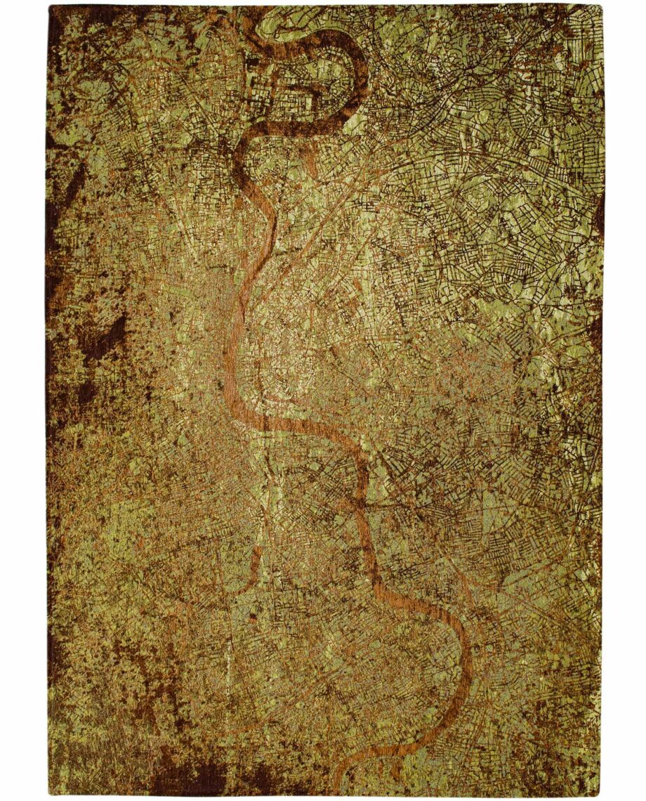 Louis De Poortere rug Cities London 9320 Green Meadows