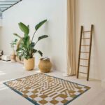 Louis De Poortere rug Craft Chess 9338 Honey interior 2