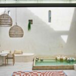 Louis De Poortere rug Craft Chess 9341 Nude interior 1