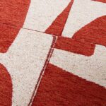 Louis De Poortere rug Craft Papercut 9364 Rust zoom 3