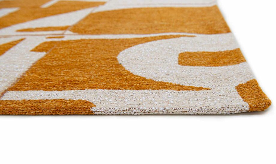 Louis De Poortere rug Craft Papercut 9367 Curry side
