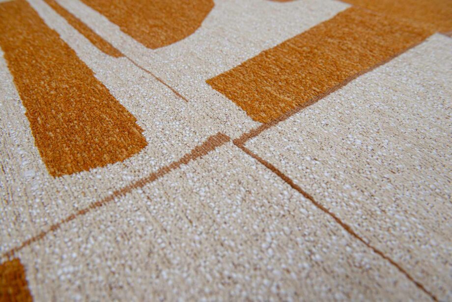 Louis De Poortere rug Craft Papercut 9367 Curry zoom 2