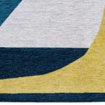 Louis De Poortere rug Gallery Shapes 9369 Duck Song corner