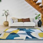 Louis De Poortere rug Gallery Shapes 9369 Duck Song interior 1