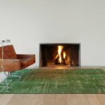 Louis De Poortere rug LX 9202 Structures Baobab Perrier Green interior 1