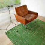 Louis De Poortere rug LX 9202 Structures Baobab Perrier Green interior 2
