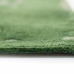 Louis De Poortere rug LX 9202 Structures Baobab Perrier Green side