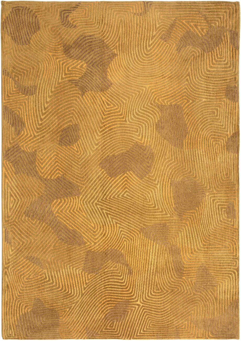 Louis De Poortere rug LX 9226 Meditation Coral Jelly Gold