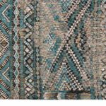 Louis De Poortere tapijt LX 9110 Antiquarian Kilim Zemmuri Blue corner