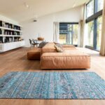 Louis De Poortere tapijt LX 9110 Antiquarian Kilim Zemmuri Blue interior 2