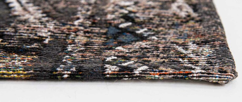 Louis De Poortere tapijt LX 9113 Antiquarian Kilim Black Rabat side
