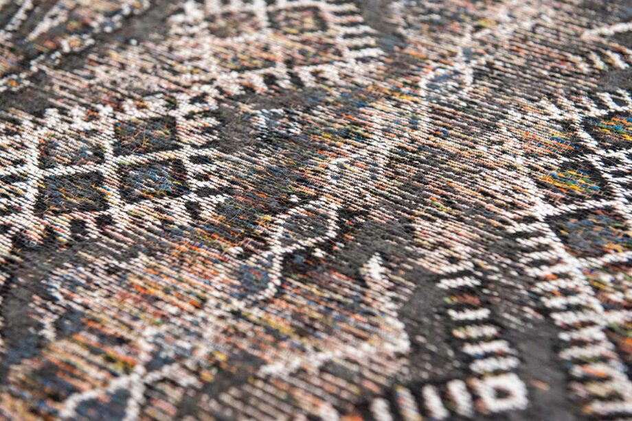 Louis De Poortere tapijt LX 9113 Antiquarian Kilim Black Rabat zoom 1