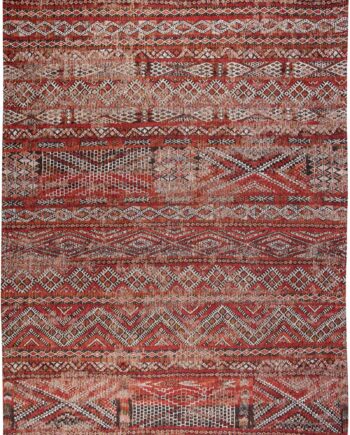 Louis De Poortere tapijt LX 9115 Antiquarian Kilim Fez Red