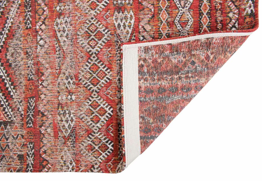 Louis De Poortere tapijt LX 9115 Antiquarian Kilim Fez Red back