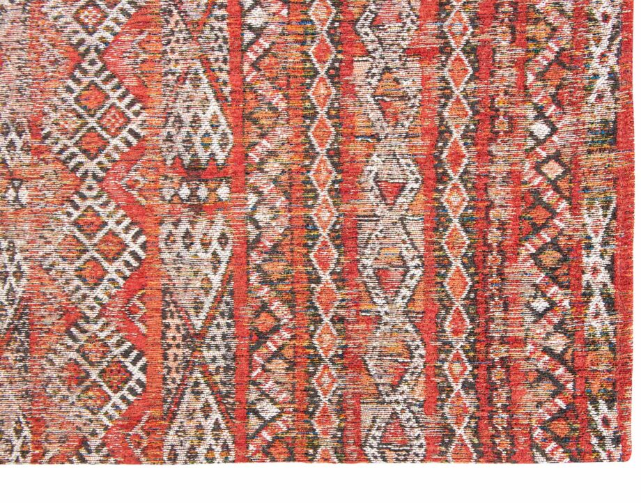 Louis De Poortere tapijt LX 9115 Antiquarian Kilim Fez Red corner