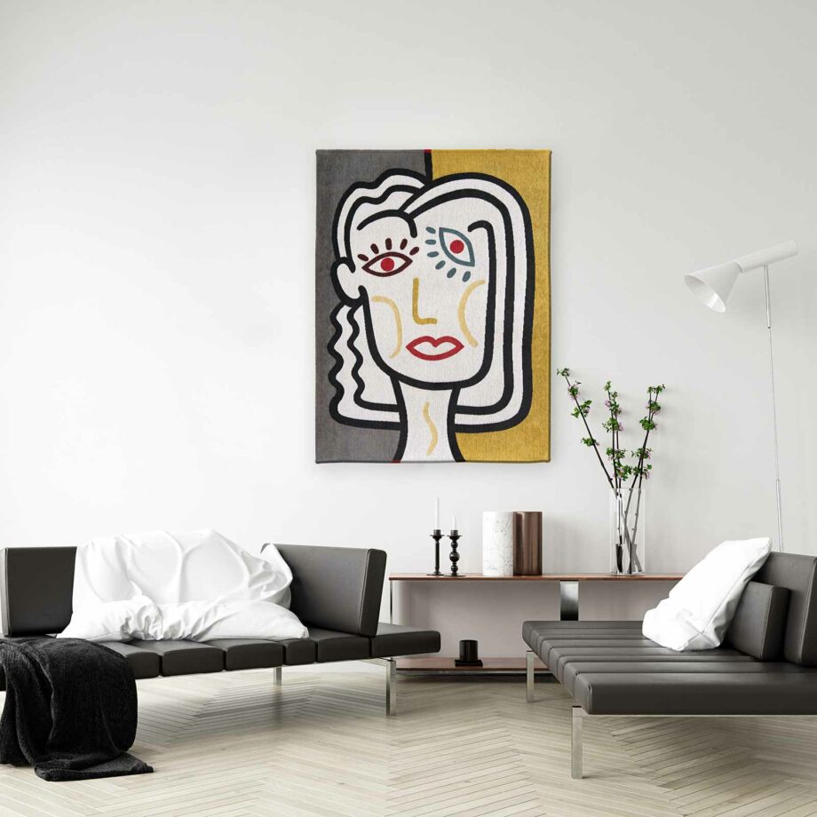 Louis De Poortere tapijt LX 9143 Gallery Dora Dorado interior 1